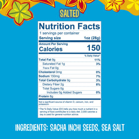 Brass Roots Incan Seeds omega-3 and fiber rich snack.