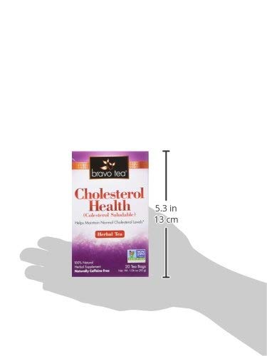 Bravo Tea Cholesterol Health Tea herbal blend close-up of ingredients