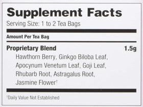Bravo Tea Cholesterol Health Tea mug shows warm color and aroma
