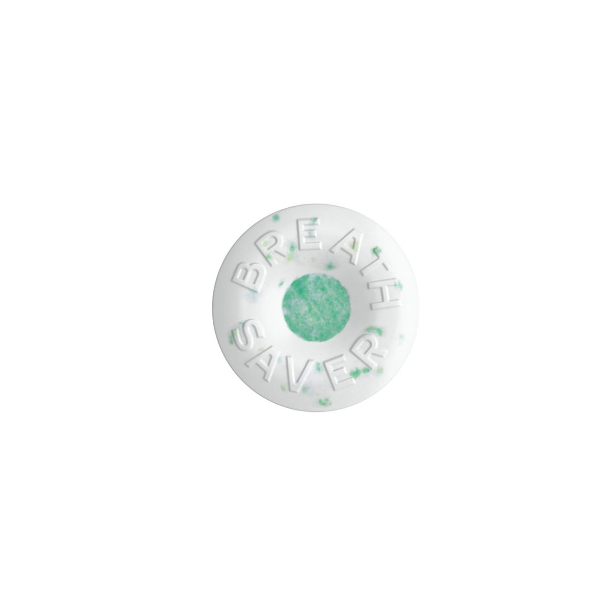 Wintergreen mints in car console for travel refresh with Breath Savers.
