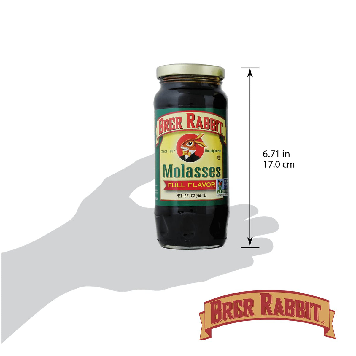 Brer Rabbit molasses pour showcases rich dark color and versatile use in sauces.