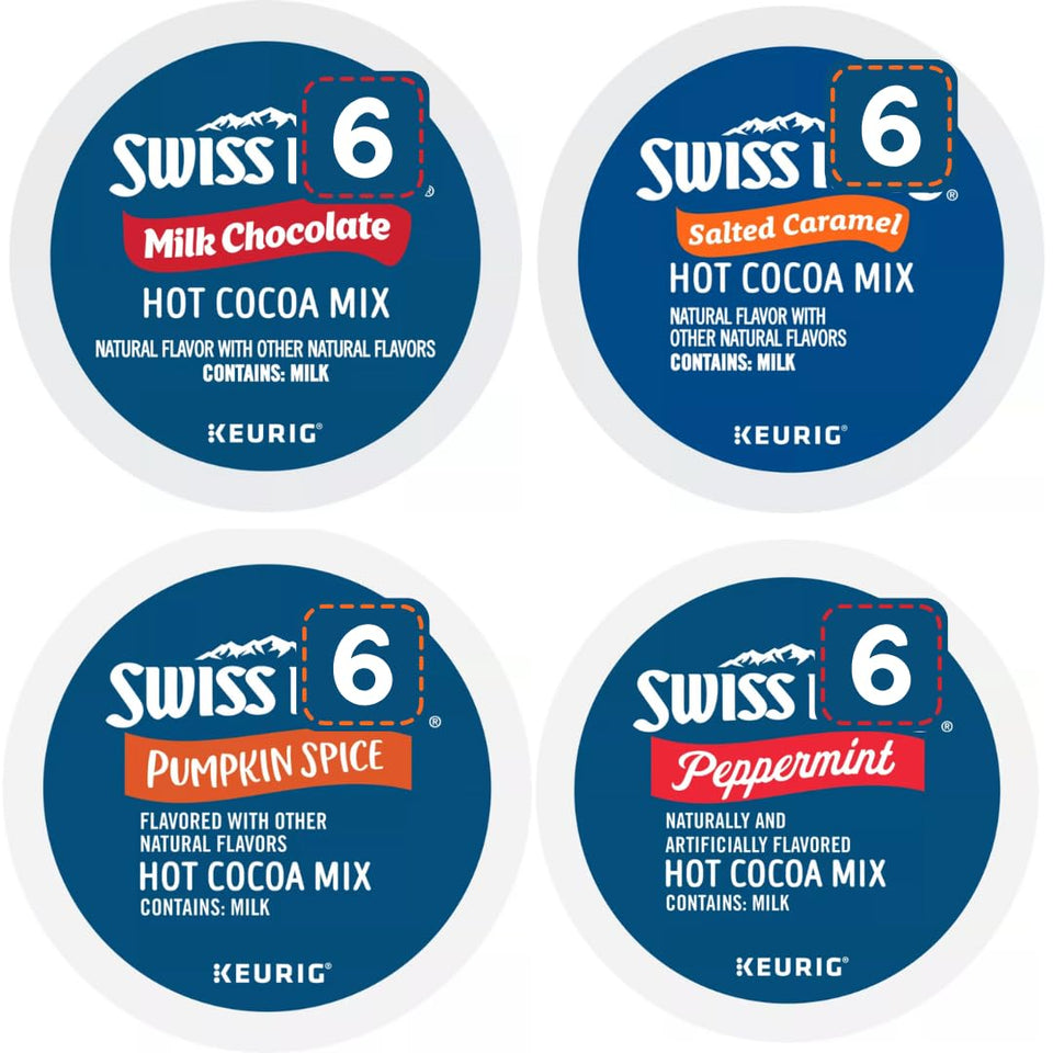 BREWANA hot chocolate K-Cups milk chocolate flavor pod for creamy, comforting cocoa