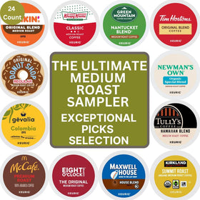 BREWANA mid roast K-Cups sampler box for quick, flavorful mornings