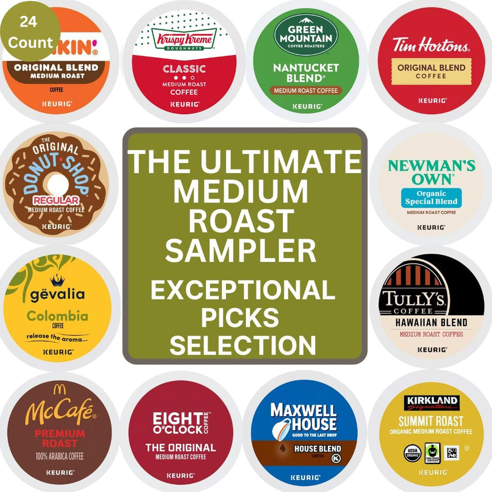 BREWANA mid roast K-Cups sampler box for quick, flavorful mornings
