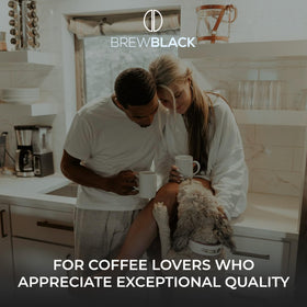 BREWBLACK compatible with Nespresso Original for quick, mess-free cups.