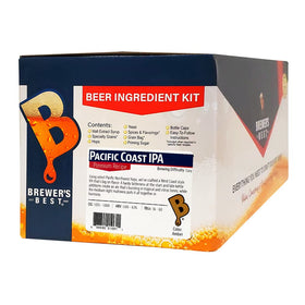 Brewer's Best Pacific Coast IPA brew-in-progress, visualize your 5-gallon batch.