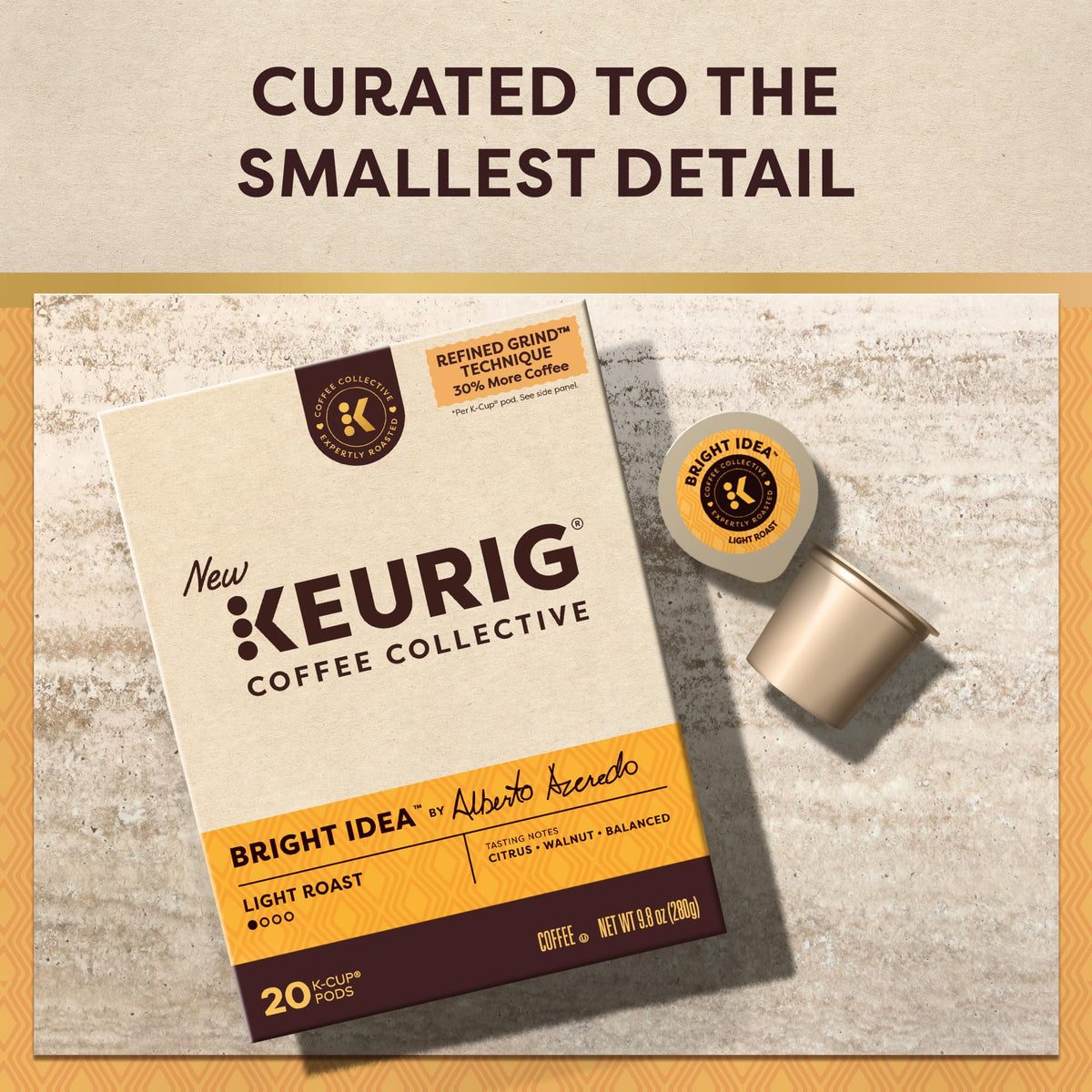 Brewing Bright Idea in a Keurig machine for a crisp cup.