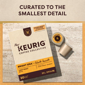 Brewing Bright Idea in a Keurig machine for a crisp cup.
