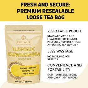 BREWIX aromatic brew promises a flavorful, relaxing cup.