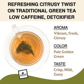 BREWIX Bergamot Green Tea high-elevation grown for vibrant flavor