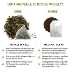BREWIX Bergamot Green Tea soothing aroma enhances tea ritual