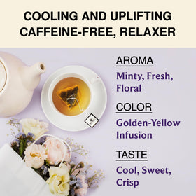 BREWIX caffeine-free herbal tea offers a soothing evening option.
