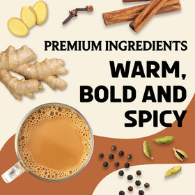 BREWIX Masala Chai brewing in a mug for comforting rituals