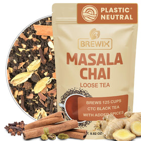 BREWIX Masala Chai loose leaf tea for bold, everyday chai flavor