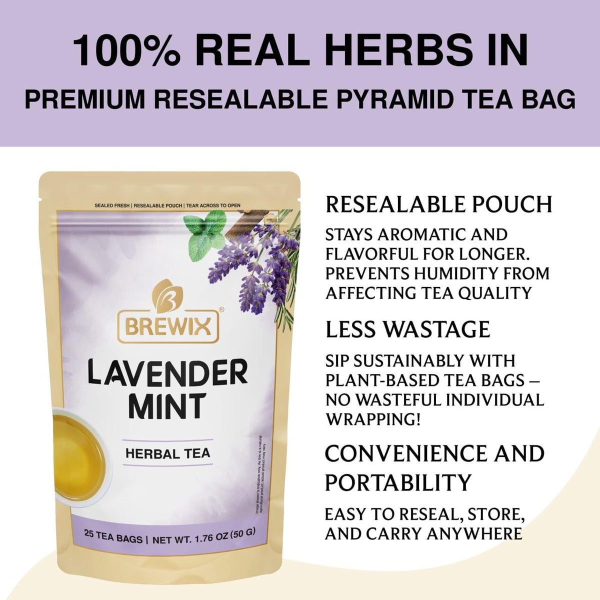 BREWIX natural ingredients show no colors or preservatives in this blend.