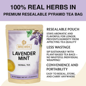 BREWIX natural ingredients show no colors or preservatives in this blend.