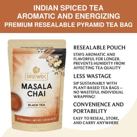 BREWIX no colors or preservatives in this chai