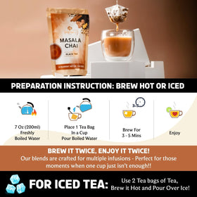 BREWIX orthodox black tea leaves from premium Indian gardens