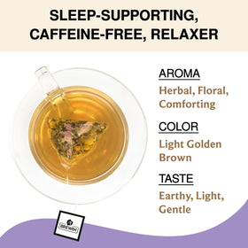 BREWIX Valerian Comfort Tea hand blended in small batches for consistency.