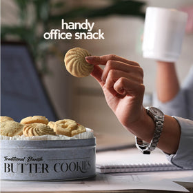 Brexonic gluten-free butter cookies close-up revealing crisp texture ideal for tea time.