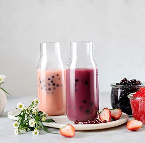 BREXONIC strawberry boba pearls on a dessert plate ideal for toppings