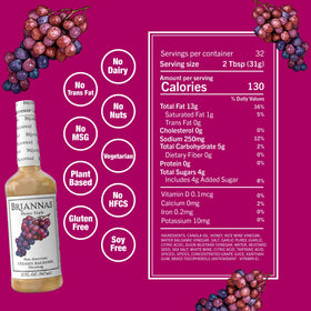 BRIANNAS creamy balsamic dressing glaze on grilled chicken