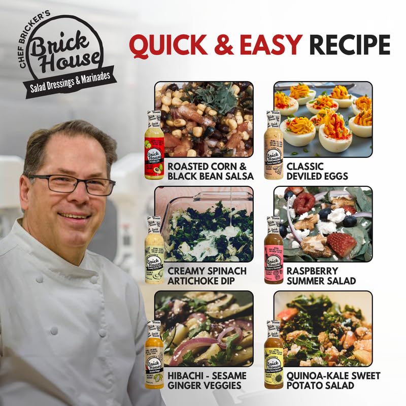 Brick House Sunny Honey Balsamic bottle tangy glaze for greens and proteins