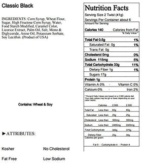 Bricktown Goods fat-free kosher-certified licorice provides a lighter indulgence with bold flavor.