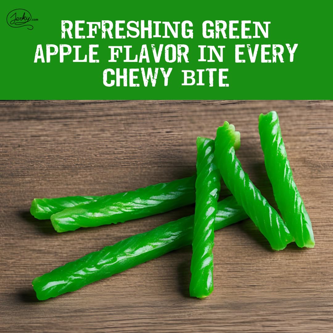 Bricktown Goods soft-chewy green apple licorice texture for a satisfying bite