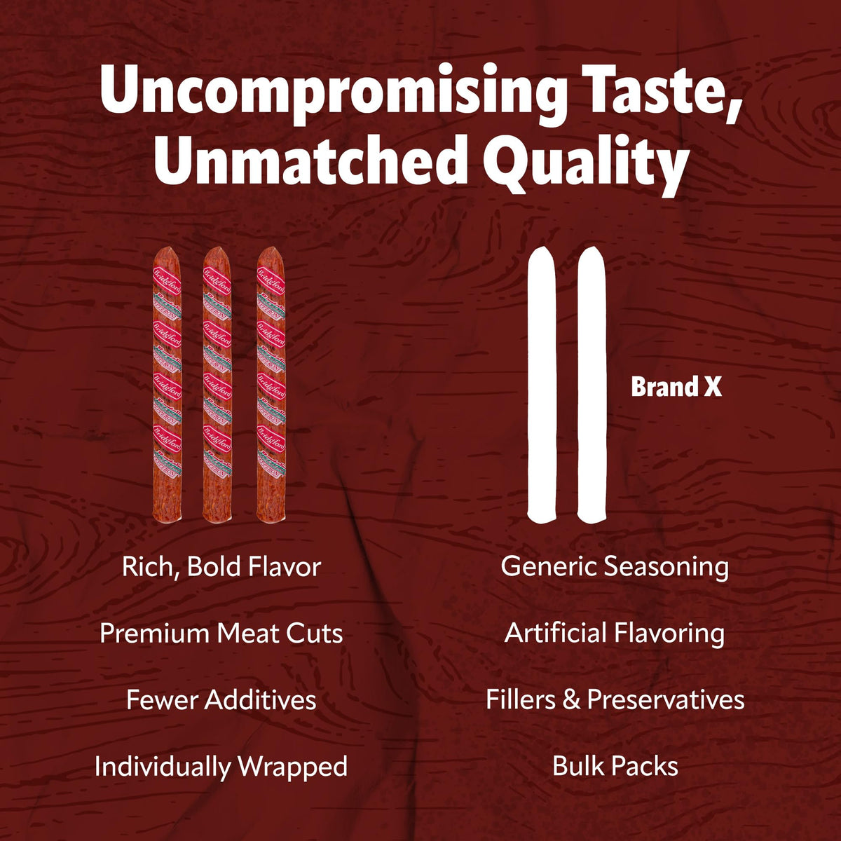 Bridgford Old World Pepperoni Stick offers protein-friendly snacking between meals.