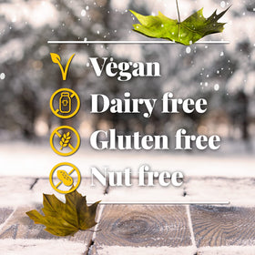 Brien Maple Soft Candy vegan ingredients list spotlight natural maple sweetness with no dairy.