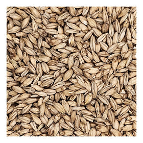 Briess Distillers Malt 2-Row origin US, emphasizing domestic production