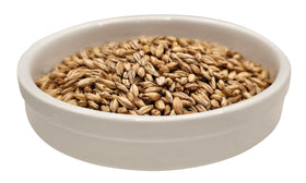 Briess Distillers Malt 2-Row pouring image for smooth mash transfer