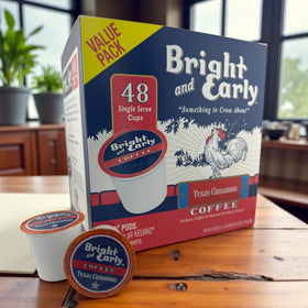 Bright and Early charity initiatives are funded with your coffee order.