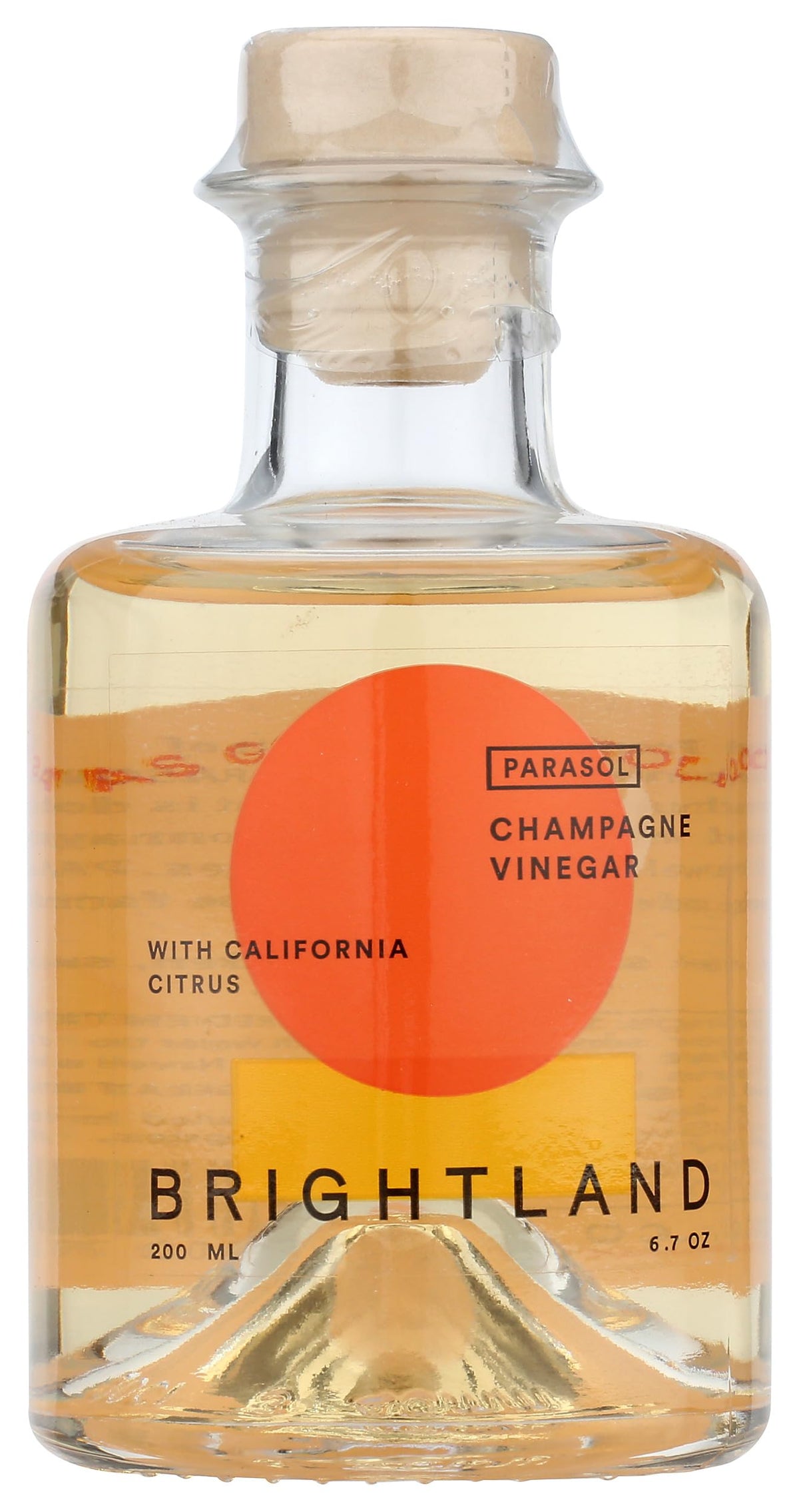Brightland Citrus Parasol bottle front shows bright citrus notes for vibrant dressings