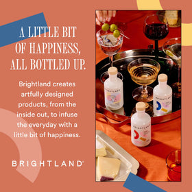 Brightland minis gift set packaging, ready to gift and protect flavor.
