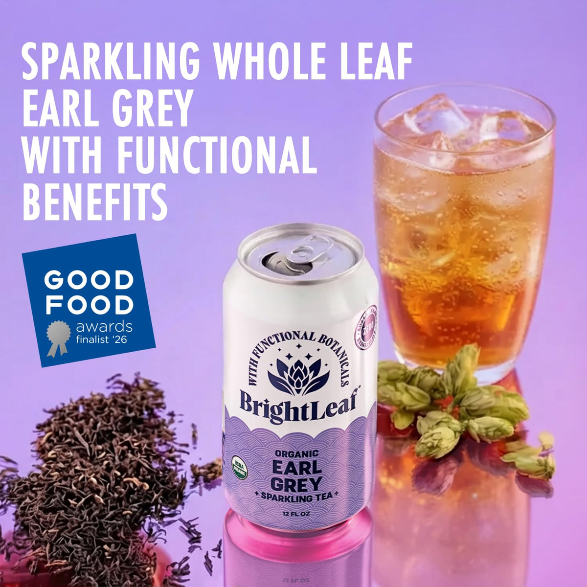BrightLeaf bergamot aroma closeup emphasizes bold flavor without overpowering senses.