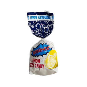 Bulk bag of Brioschi lemon fizzy candies for sharing and on-the-go refreshment