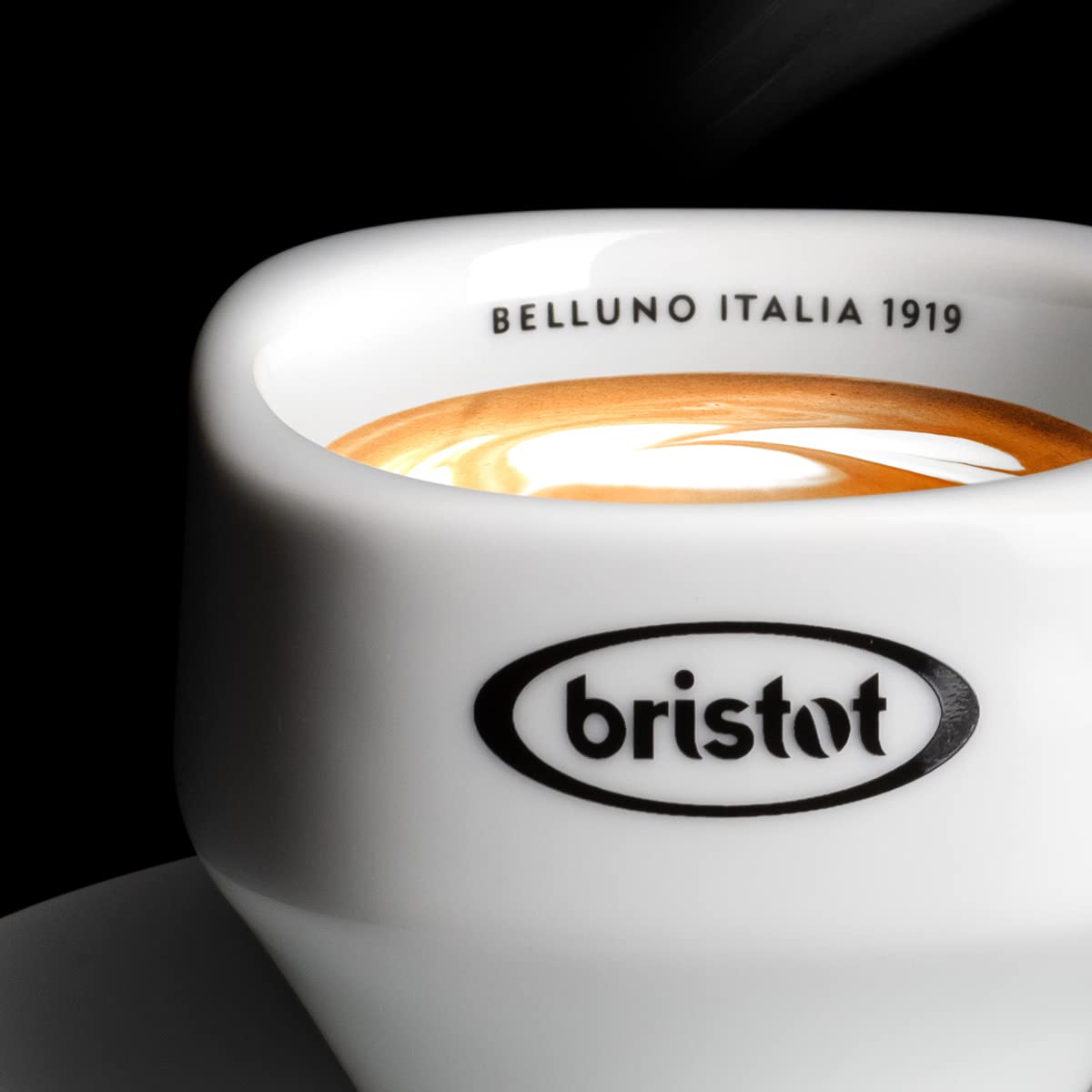 Bristot medium roast aroma emphasis for balanced daily espresso.