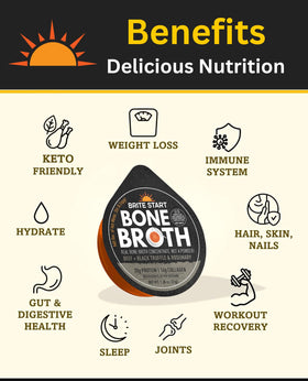 Versatile base for risottos, sauces, and braises with earthy truffle aroma.