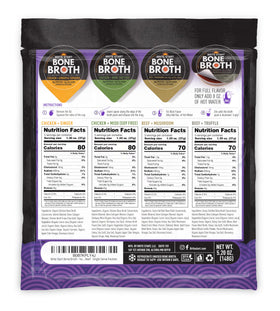 Brite Start Original Beef bone broth gel, convenient protein on the go