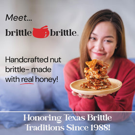 Brittle-Brittle handcrafted brittle: artisanal texture for a nostalgic treat.