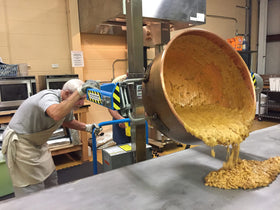 All-natural ingredients and American-made packaging highlighted on Brittle Brothers.