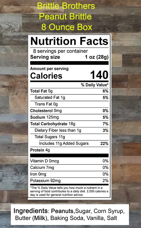 Brittle Brothers gift packaging idea for easy gifting.