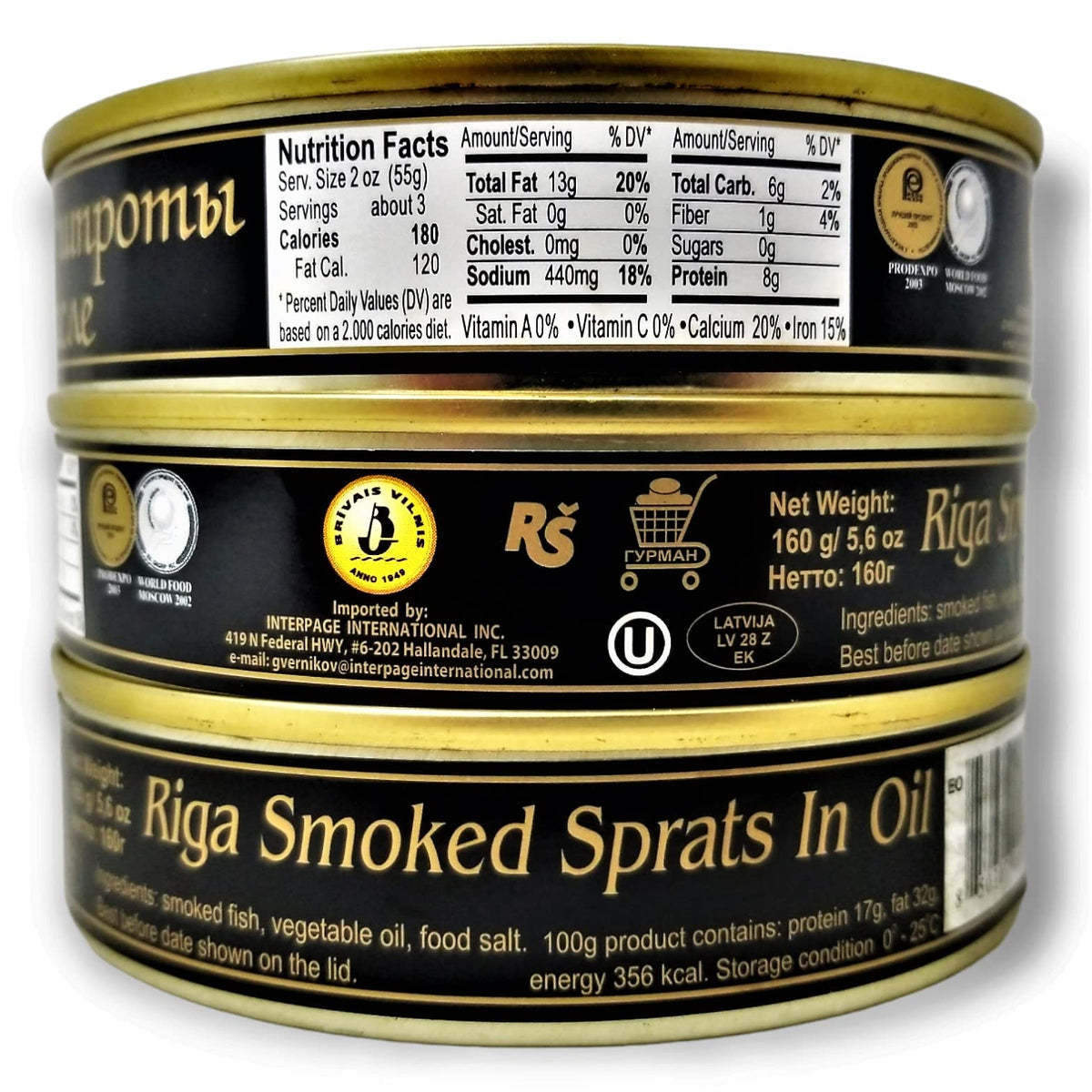 Latvian tradition meets modern meals with BRIVAIS VILNIS smoked sprats.