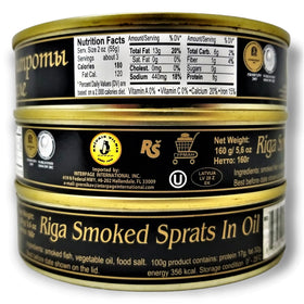 Latvian tradition meets modern meals with BRIVAIS VILNIS smoked sprats.