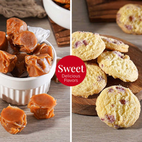Broadway Basketeers 3-lb snack box complementing gatherings and gifting