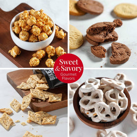 Broadway Basketeers assorted milk toffees emphasizing smooth textures and balanced sweetness.