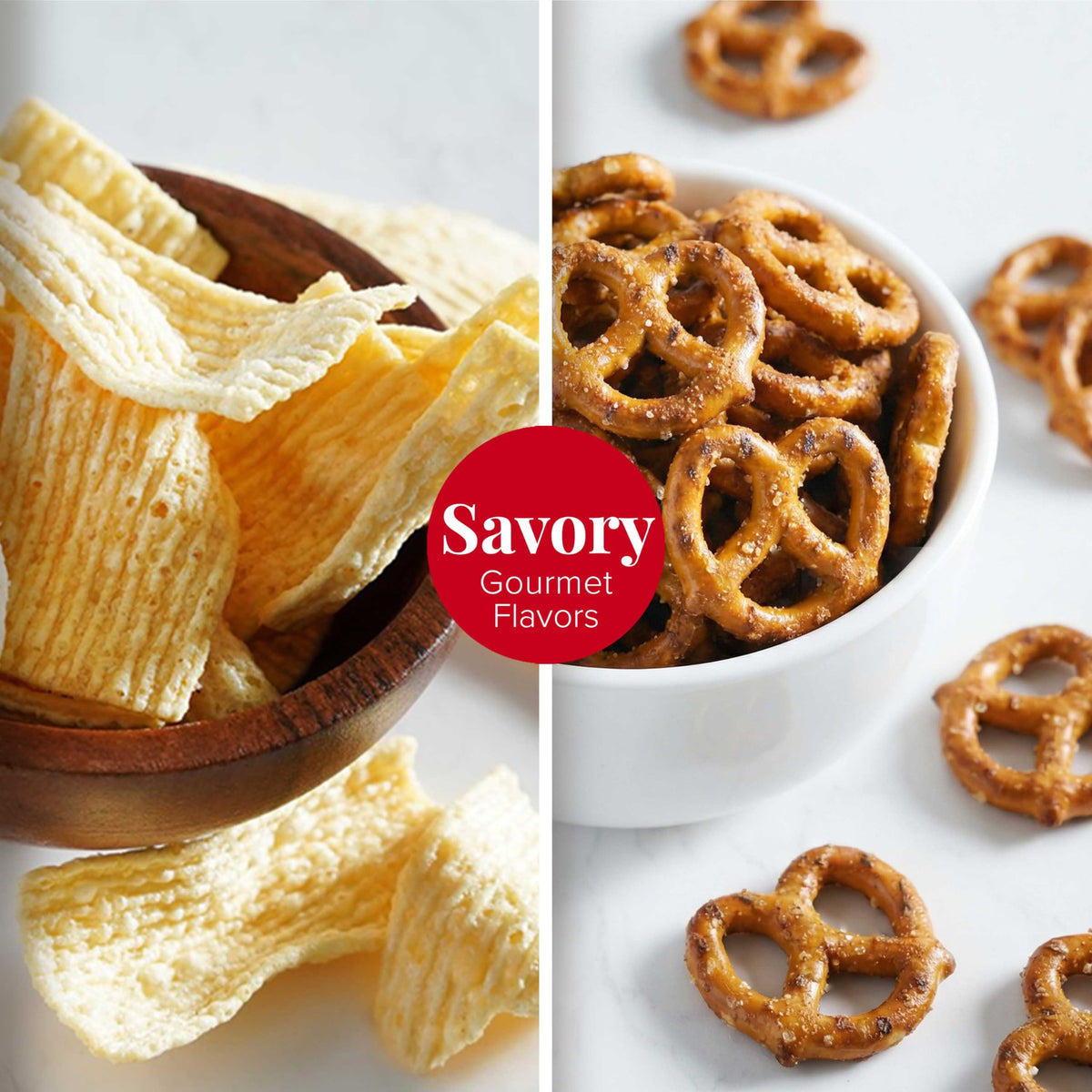 Broadway Basketeers certified kosher label signaling premium ingredients.