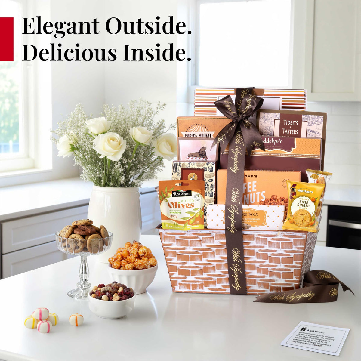 Broadway Basketeers certified kosher label on packaging